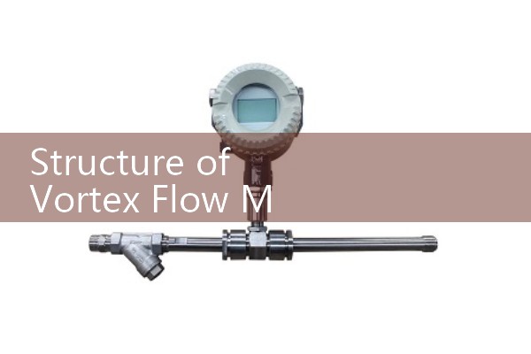 Vortex air flow meter